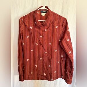 PanTher Vintage Women’s Kimono Style Blouse Size 13/14